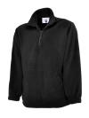 UC602 Premium 1/4 Zip Fleece Black colour image